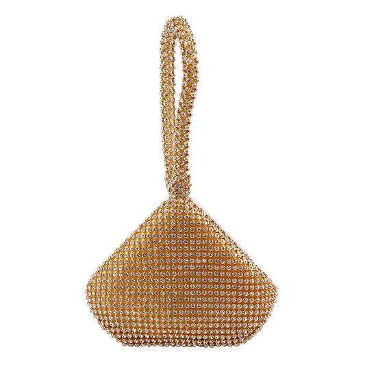 Satin Rhinestone Women Dinner Pack Evening Bags