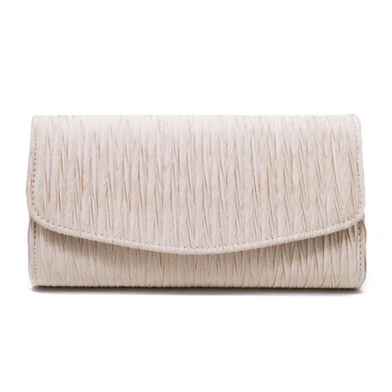 Solid Handbags for Woman Ladies Clutch Bags