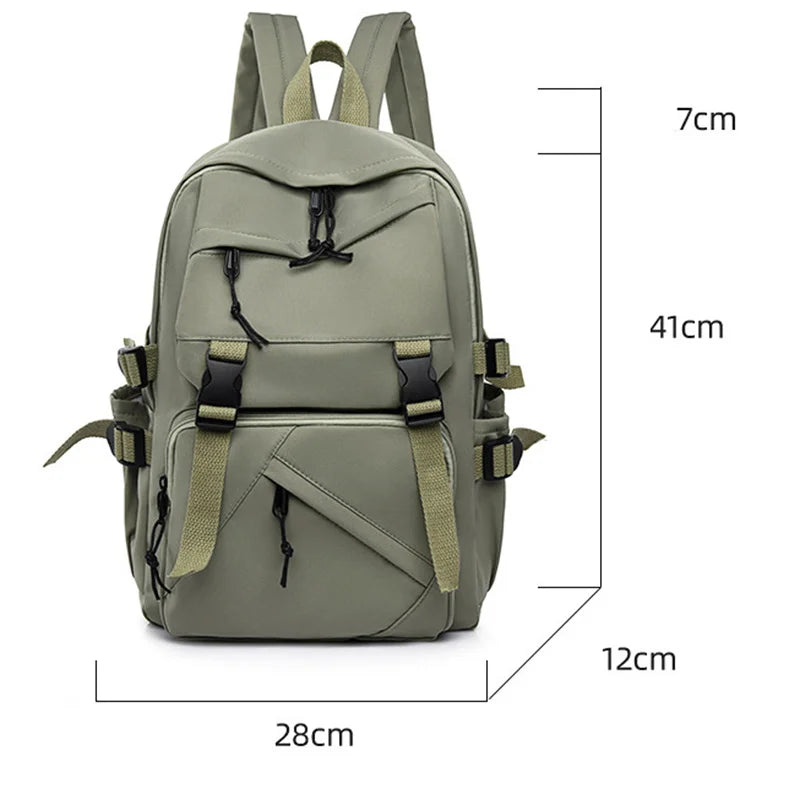 College Middle Student Woman School Bag Large Capacity