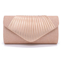 Glitter Flap Evening Bag Clutch Bridal Shoulder Prom Handbag