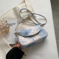 Gradient Shoulder Bag PU Leather Crossbody Women Handbag
