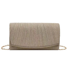 Shoulder Bag with Detachable Chain Evening Gift Pack Wedding Clutch Handbags
