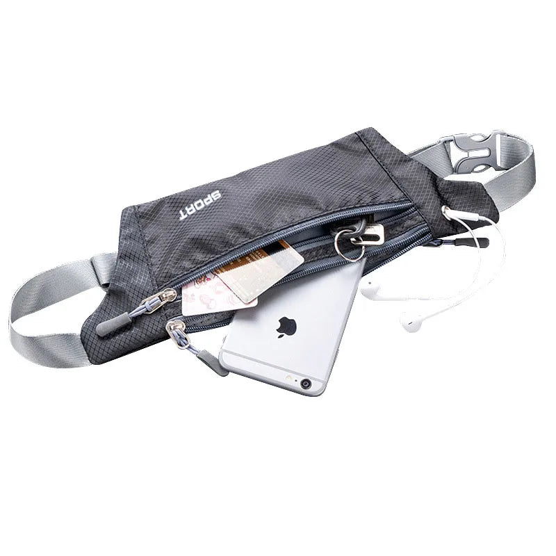 Multi-function Pockets Belt Bag Casual Waist Packs Anti Theft Portable