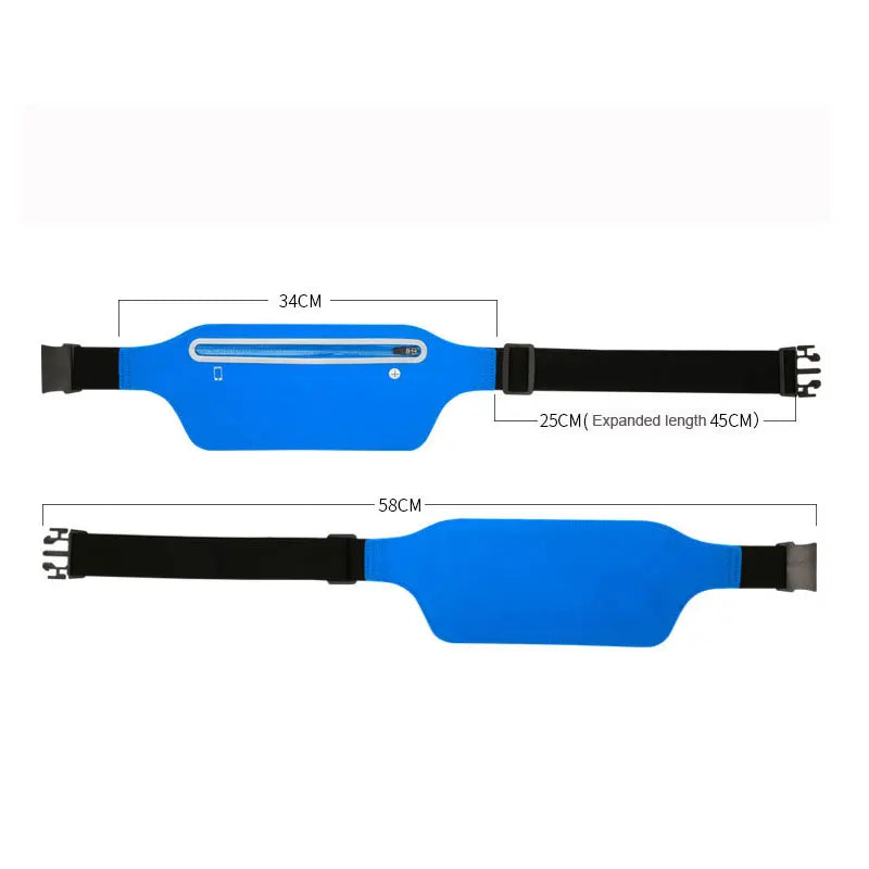 Waterproof Running Waist Bag Sports Portable Gym Bag Women Running Belt