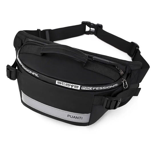 Waterproof Waist Bag Men Belt Fanny Pack Unisex Hip Purse
