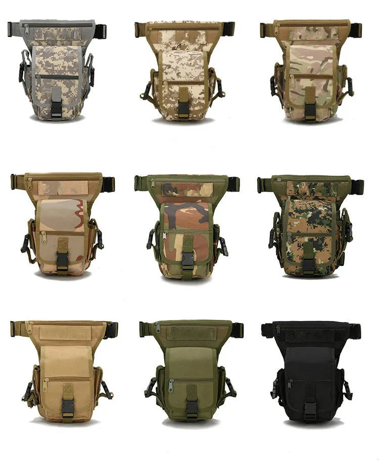 Tactical Drop Leg Bag Army Waterproof Th