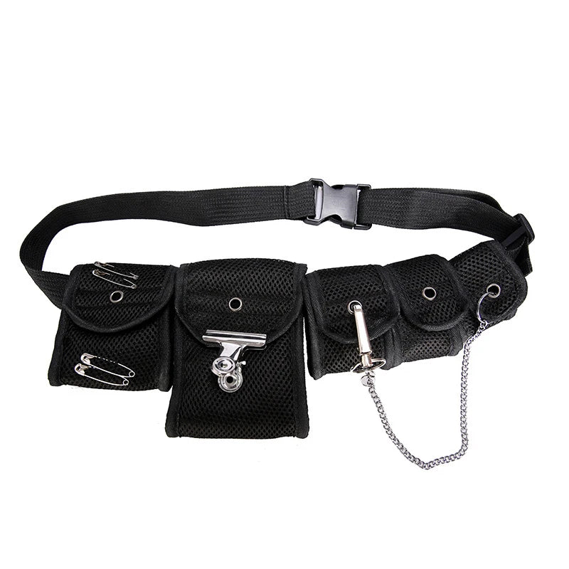 Tactical Waist Bag Streetwear Crossbody Pack Chest Bags 5 Pockets