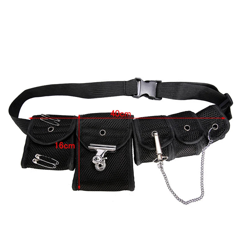 Tactical Waist Bag Streetwear Crossbody Pack Chest Bags 5 Pockets