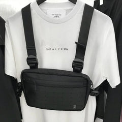 Tactical Men's Chest Rig Military Bag Hip Hop Streetwear