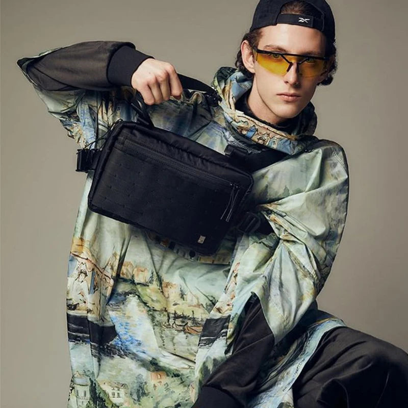 Tactical Men's Chest Rig Military Bag Hip Hop Streetwear
