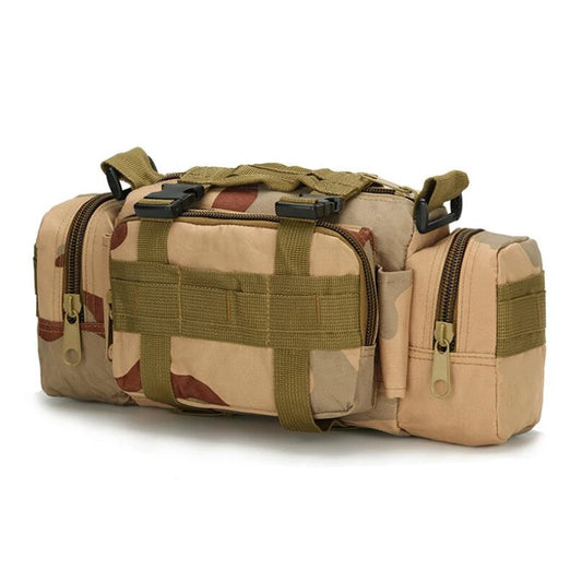 Tactical Men Waist Pack Bum Bag Pouch Waterproof Military Male Belt Waist Packs