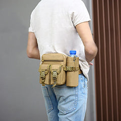Military Men Hip Waist Belt Bag Small Pocket Running Pouch