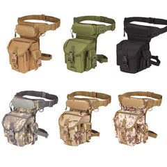 Tactical Waist Bag Drop Leg Bags Tool Camping Hiking Military Shoulder