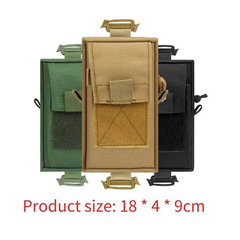 Tactical Waist Bag Military Quick Release Zipper First Aid Camo Tool Belt Bag
