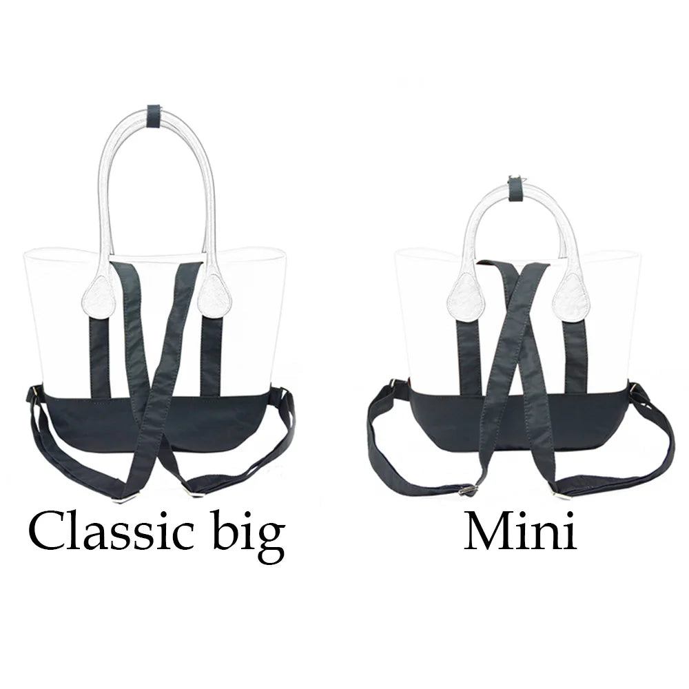 Microfiber Fabric Backpack Kit for Big Obag Classic Mini