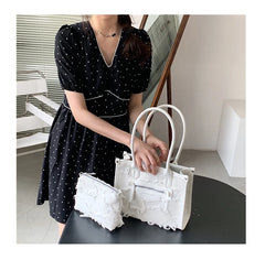 Canvas Shoulder Bag Large Capacity Clutch Purse Handbags Crossbody Travel Tote