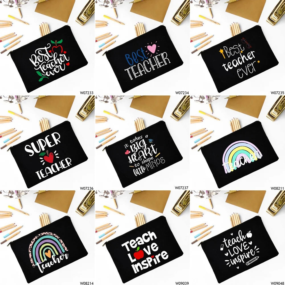 Teachers Stationary Pouch Teacher Survival Kit Bag