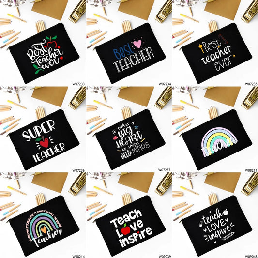 Teachers Stationary Pouch Teacher Survival Kit Bag