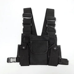 Techwear Tactical Chest Rig Bag Men Streetwear Sling Military Waist Pack