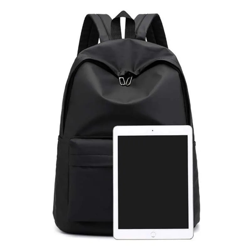 Teen School Bag For Girls Backpack Solid Women Bookbags