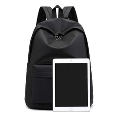 Teen School Bag For Girls Backpack Solid Women Bookbags