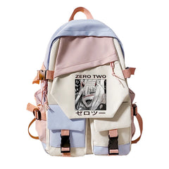 Canvas School Bag DARLING In The FRANXX Anime Schoolbag