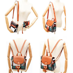 Teenagers Casual Backpack Student Backpacks 4 Pcs Shoulder Bags Set