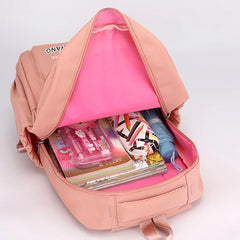 Preppy Style Women Backpack Laptop Backpack Girls School Bag
