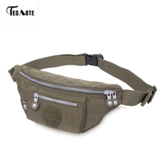 Tegaote Waist Pack Outdoor Sports Portable Fanny Pack Waterproof Running Pouch