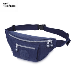 Tegaote Waist Pack Outdoor Sports Portable Fanny Pack Waterproof Running Pouch