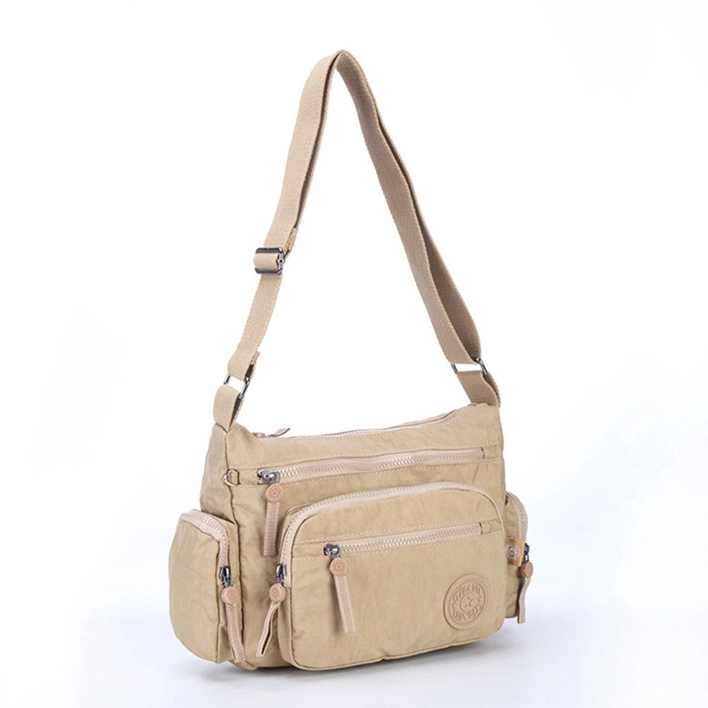 Tegaote Female Shoulder Bag Crossbody Messenger Nylon