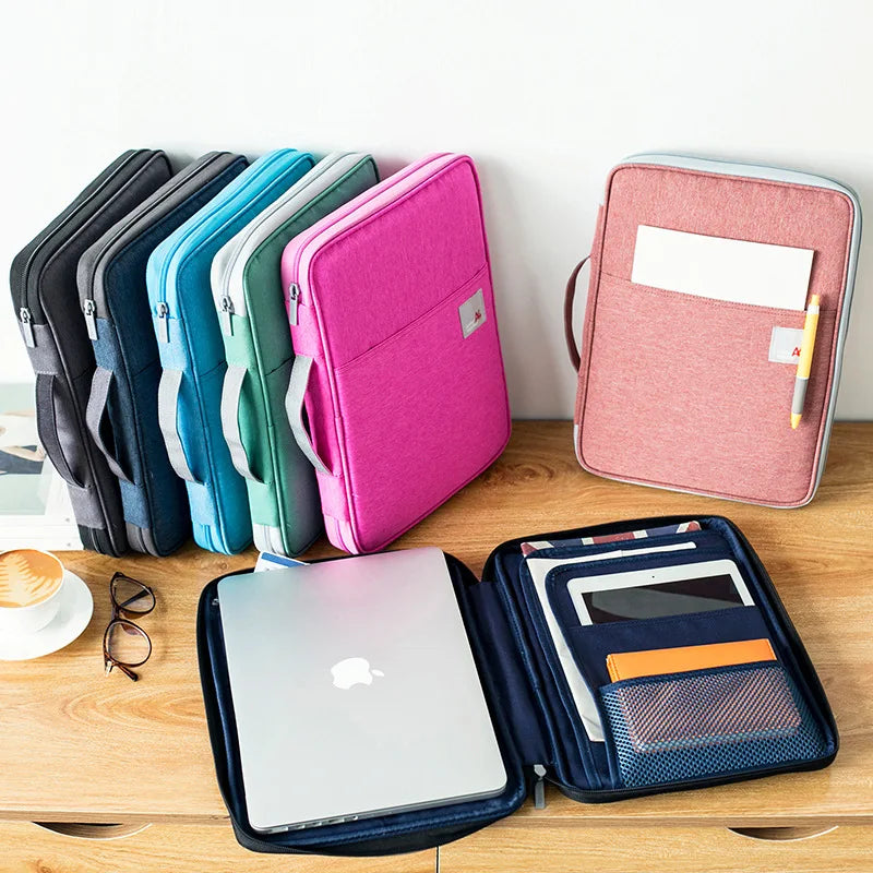 Temperament Business Document Bag Men's and Women's Briefcase