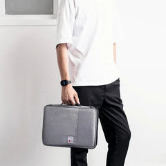 Temperament Business Document Bag Men's and Women's Briefcase