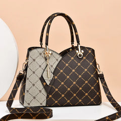 Color-blocking Shoulder Bag Large Capacity Messenger Bag