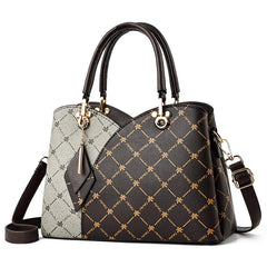 Color-blocking Shoulder Bag Large Capacity Messenger Bag