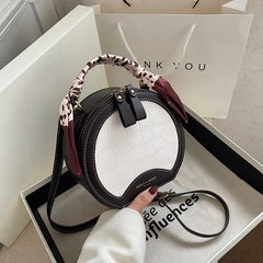 Temperament Stone Pattern Shoulder Bag PU Leather Women's Crossbody Bag