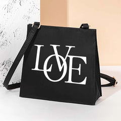 Retro Square Shoulder Bag Women Tote Bag