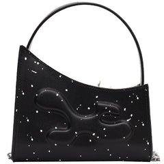 Pu Polka Dots Shoulder Bag Women Mini Chain Handbags