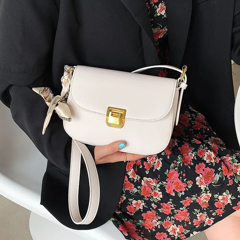 Texture Messenger Bag Women's Shoulder Bag