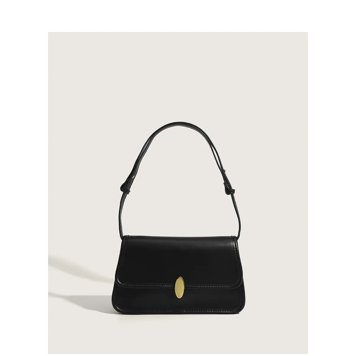 Textured Women's PU Leather Underarm Bag for Shopping