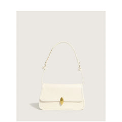 Textured Women's PU Leather Underarm Bag for Shopping
