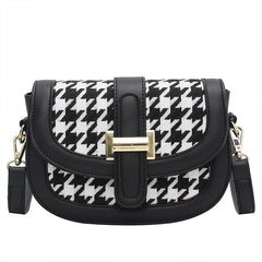 Textured Women's Shoulder Messenger Bag Crossbody Bag