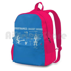 Basset Hound Outdoor Hiking Backpack for Climbing