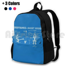 Basset Hound Outdoor Hiking Backpack for Climbing