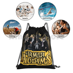 Gothic Horror Comedy Drawstring Bag for Riding Climbing Gym Movies