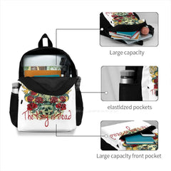 Grunge Heavy Metal Bikers Laptop Backpack