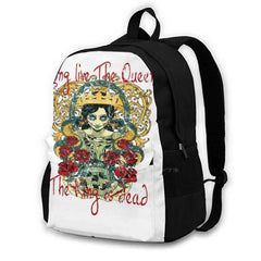 Grunge Heavy Metal Bikers Laptop Backpack