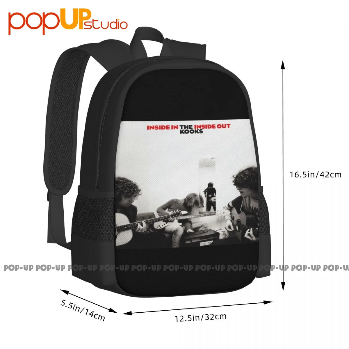 The Kooks 01 Backpack Large Capacity Print Gym Bag