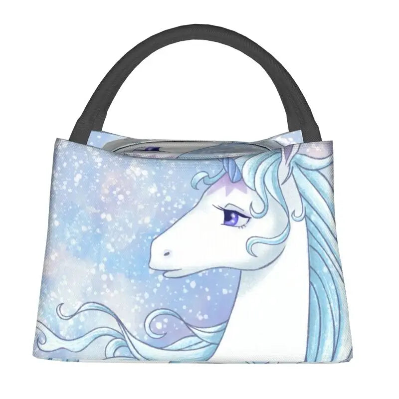 Last Unicorn Lunch Bag Insulated Women Fantasy Movie Reusable