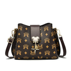 Retro Printing Small Messenger Bag Women Casual Ladies Shoulder Bag